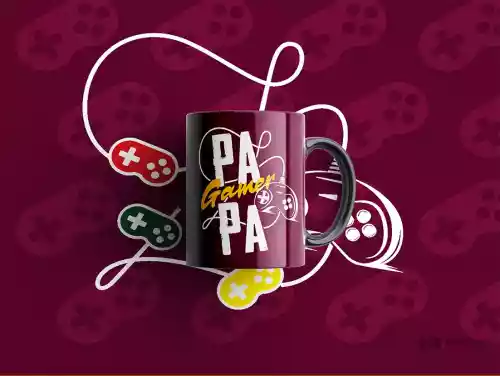 vectores plantilas PAPá,VIDEOJUEGO,GAMER,